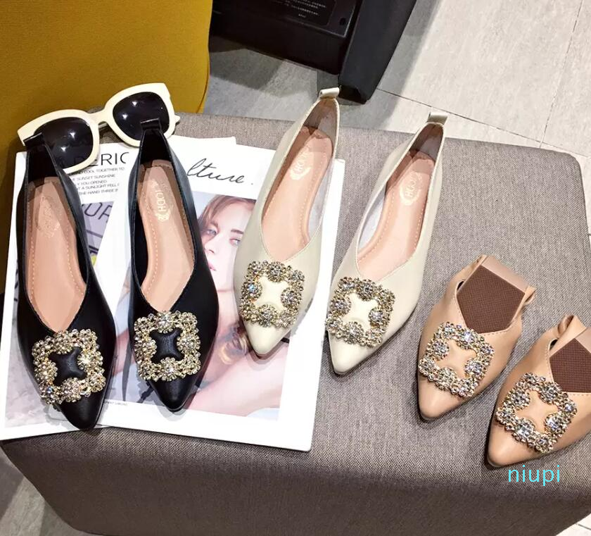 

Casual Women Flats Shoes Woman Summer New Fashion Pointed Toe Ballerina Ballet Slip on Shoes 2023, Apricot