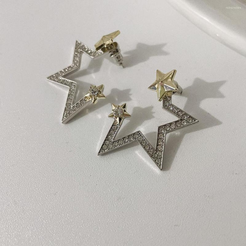 

Stud Earrings Design A Niche Star Earring For Women Wear Joker Daily Sweet Cool Tide Detachable And Dual-purpose