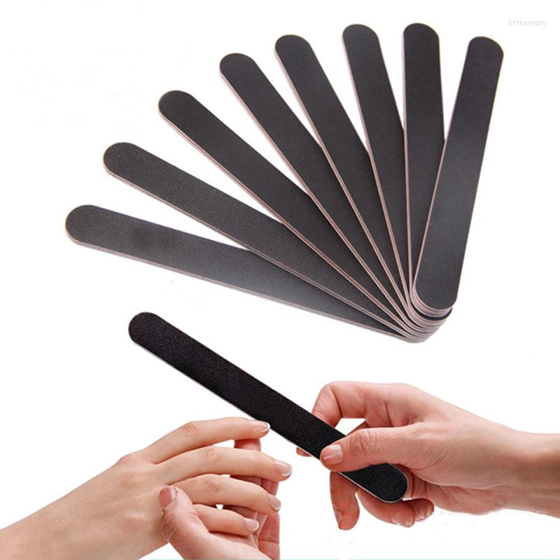 

Nail Files 100 Pcs Removable SandPaper File Stainless Steel Handle Metal Double-sided Replacement Frosted