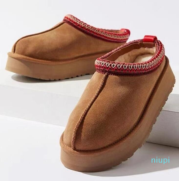 

Designer -Snow Boots Ankle Boot Shoes Short Bottes Fashion Martin Designer Winter Warm Wool Real Leather Platform, 2#