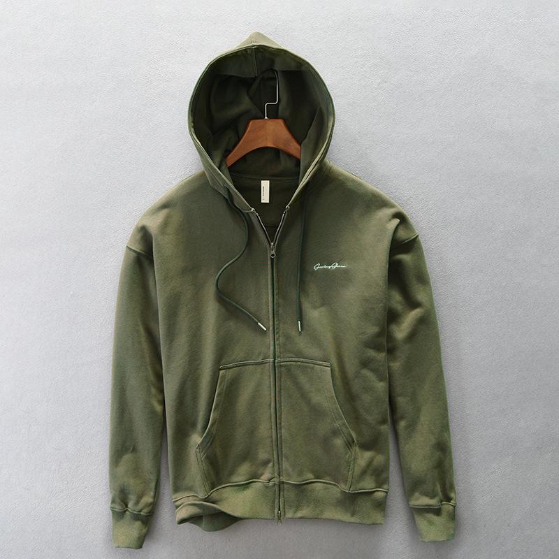 

Men's Hoodies Z562 420G Heavyweight Hooded Sweatshirt Winter Autumn Fashion Letter Embroidery Long Sleeve Men's Casual Coat Fleece Warm, Z562 grey