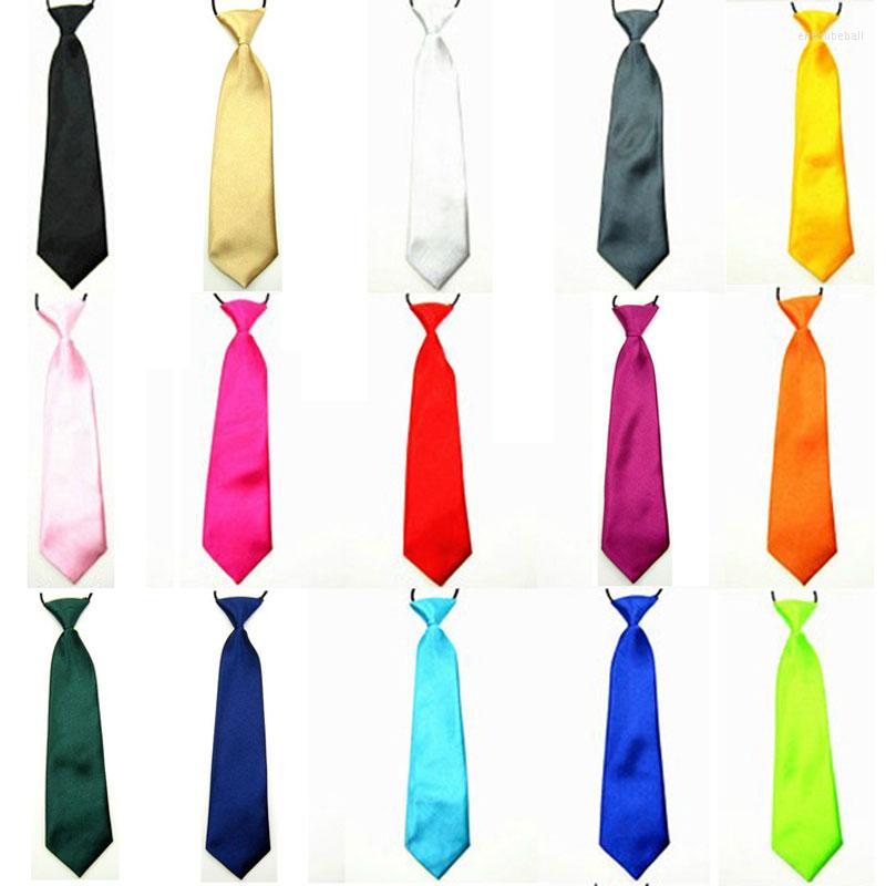 

Bow Ties Baby Kid Children Boy Solid Color School Party Wedding Tuxedo Neck Tie Necktie BWTYY0016