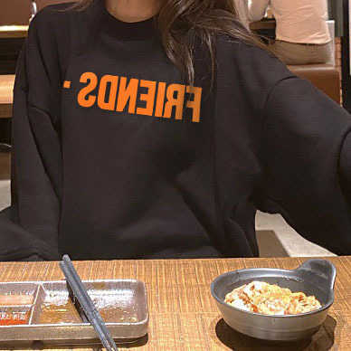 

Men' Hoody Vlo One Fashion Designer Winter Limited Crowd Brand Women Loose Round Neck Couple Hoodies Cotton Terry Pullover, Orange big v round neck sweater black