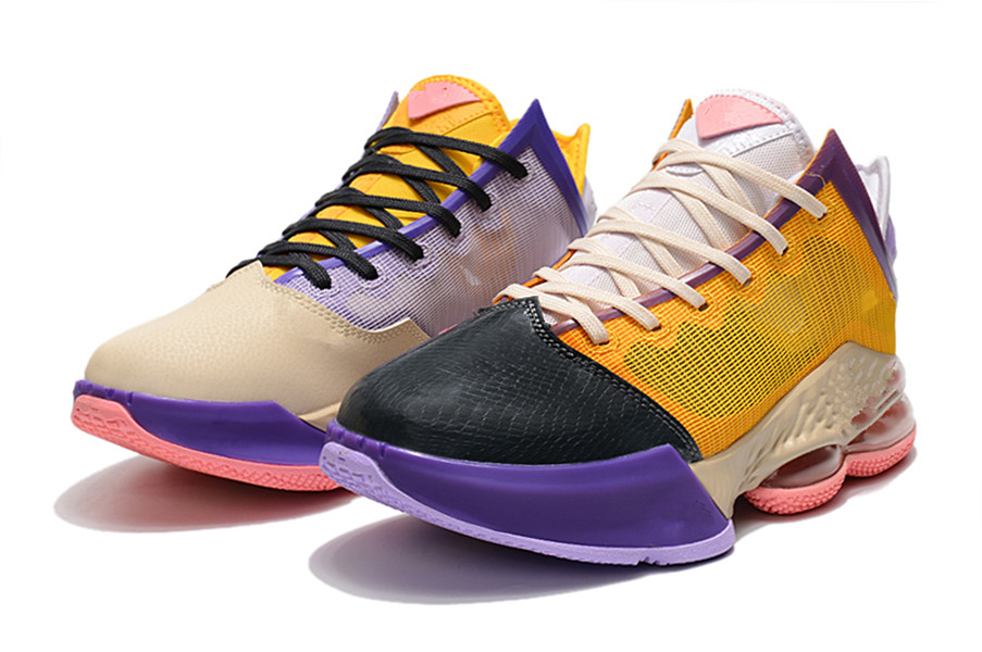 

LeBrons 19 Low Mismatch Men Basketball Shoes 2022 19s Blue Chill Hawaii white black Man trainers sports sneakers with size US7-12, 15