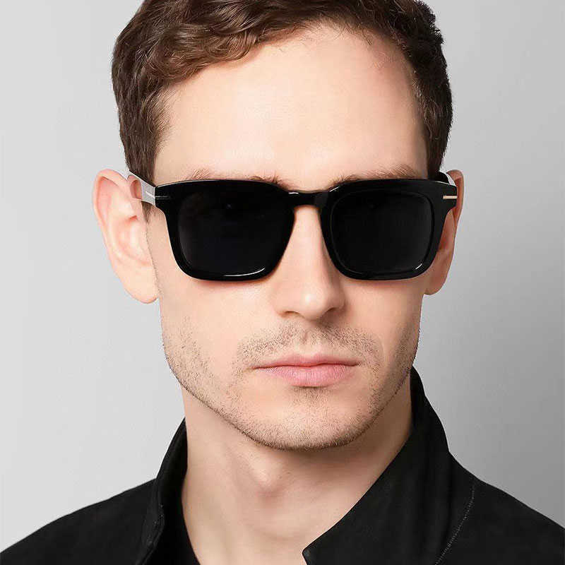 

Sunglasses Classic Mens Tom Sunglasses Retro Full Frame Outdoor Multifunctional UV400 Mens Ford Glasses Top Designer Luxury High Quality TF751VF1W