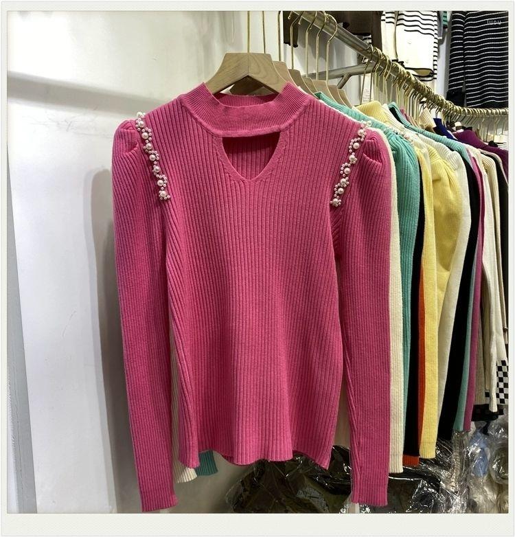 

Women' Sweaters Fashion Zc800 Women' 2022 Runway Luxury European Design Party Style Clothing, Green