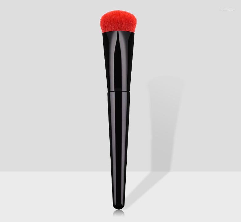 

Makeup Brushes Single Brush Heart-shaped With Black Handle And Red Hair