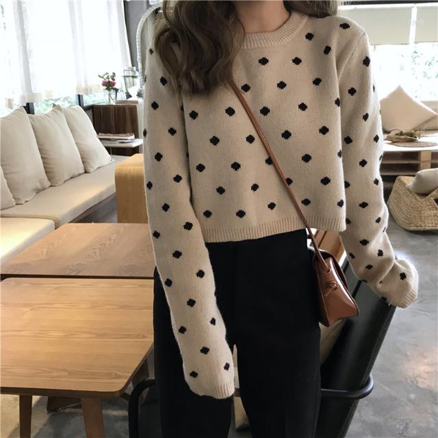 

Women' Sweaters Knitted Top Women' Spring And Autumn Long Sleeve Loose Outer Inner Wear, Black