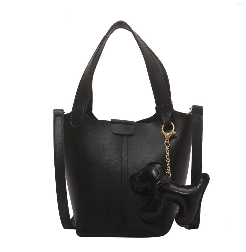 

Evening Bags Casual Women Bucket Bag Designer Female Messenger Shoulder Crossbody Fashion Lady Luxury H Andbags 2022, Black
