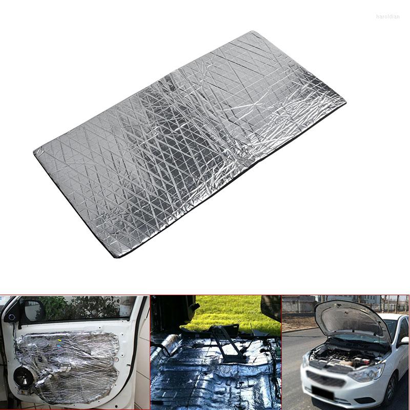 

Interior Accessories 50X25cm 10mm Car Sound Proofing Soundproof Deadening Cotton Mat Truck Anti-noise Insulation Audio Noise Insulator Foam