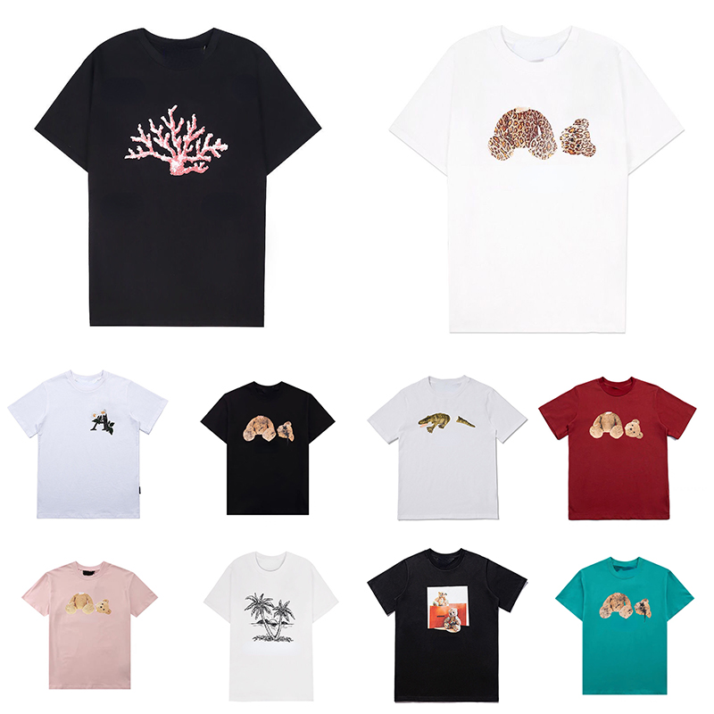 

Women's T-Shirt Bear Pattern T-shirts short sleeve tees girl Tops Female Women printing Tshirt Hip Hop Unisex Shirts, 23