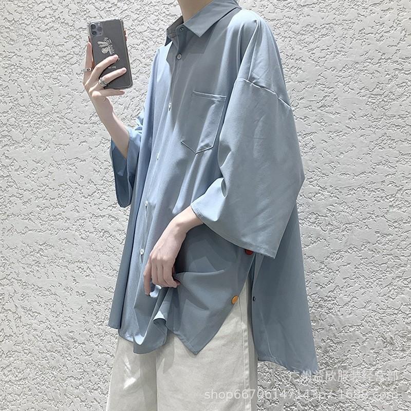 

Men's Casual Shirts 2022 Autumn Light Luxury Fashion Men Korean Style Buttoned All-match Boutique Clothing Simple
