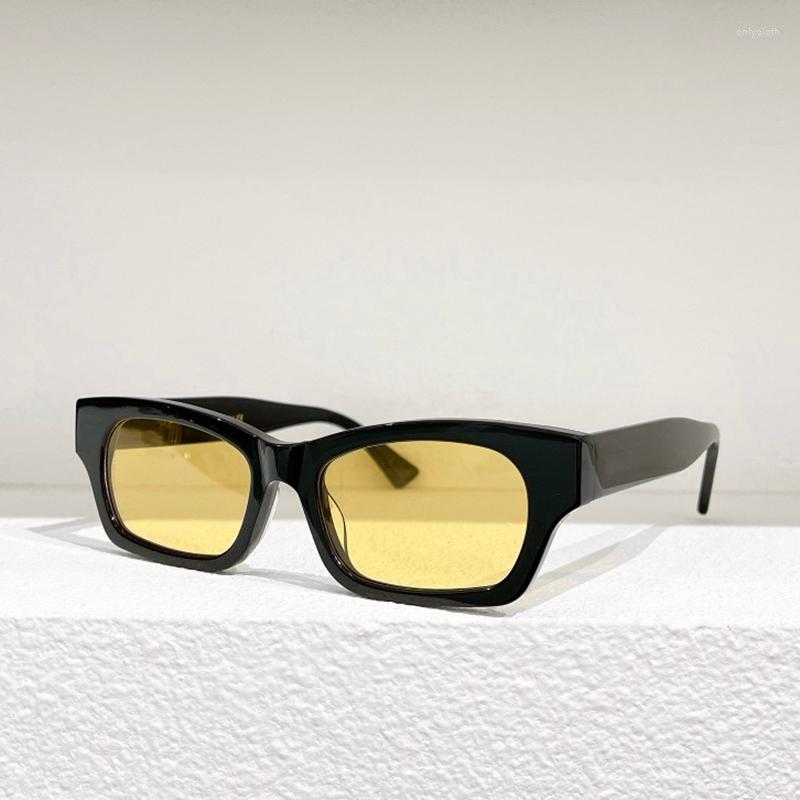 

Sunglasses Acetate Black Rectangular Frame Women And Men Fashion Unisex