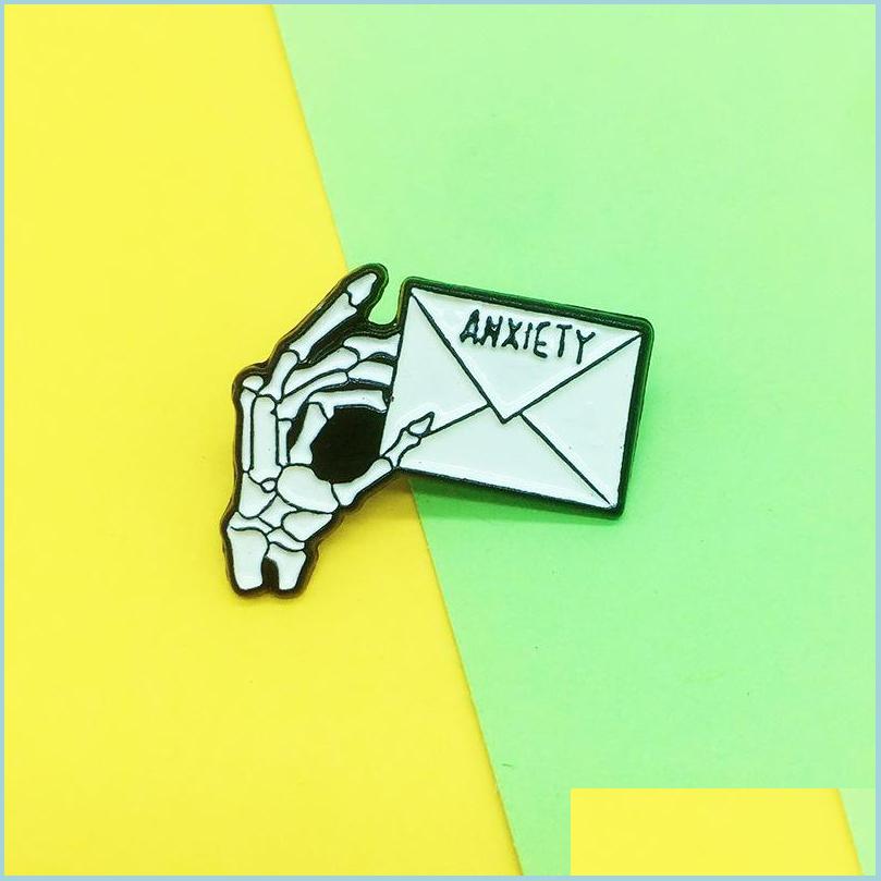 

Pins Brooches Whie Finger Cute Small Funny Enamel Brooches Pins For Women Girl Men Christmas Gift Demin Shirt Decor Brooch Pin Meta Dhqap