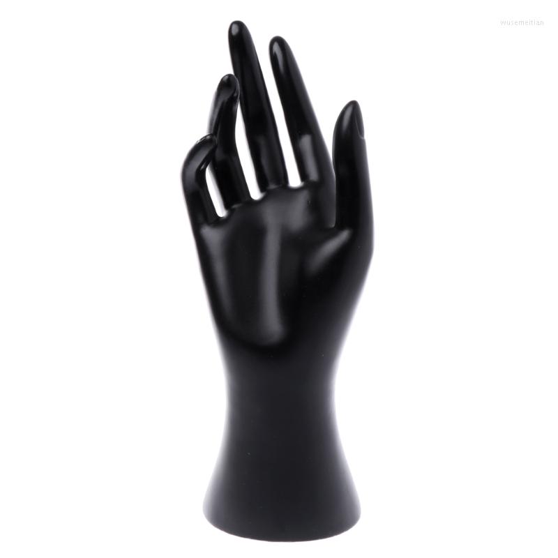 

Jewelry Pouches Hand Mannequin Display Stand Male Model Bracelet Bangle Gloves Ring Organizer Holder