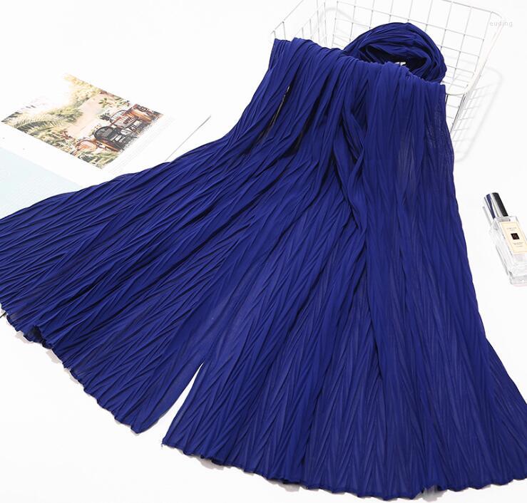 

Scarves Malaysia Beautiful Wrinkled Scarf Muslim Hijab Kopftuch Bubble Chiffon Shawl Wrap Women Headscarf Turban Plain Colours 85 180cm