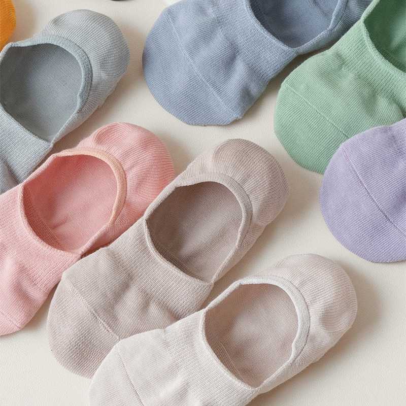 

Socks Hosiery Women Socks 98% Cotton Soft Solid Color Breathable Invisible Summer Sock Slippers Ladies Deodorant Colorful Socks Short Non-slip T221102, Light green