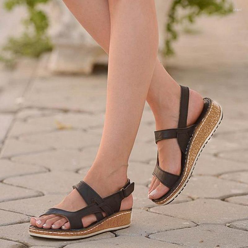 

Sandals 2022 Women Soft Stitching Ladies Comfortable Flat Open Toe Beach Shoes Woman Footwear White, Black
