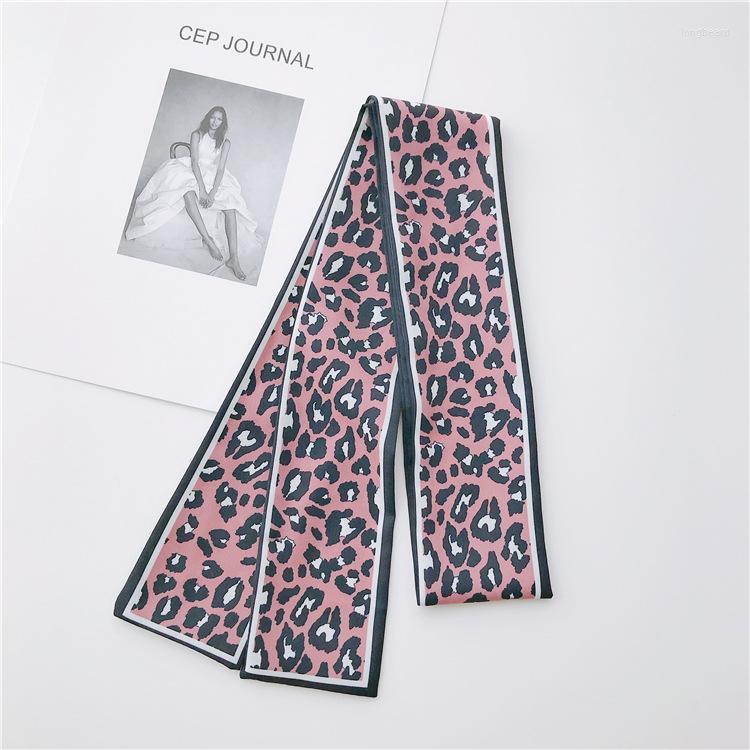 

Scarves Fashion Different Kinds Of Leopard Printing Wristband Narrow Scarf Choker Hairband Bag Wraps Ribbon Tie Hair KBD1