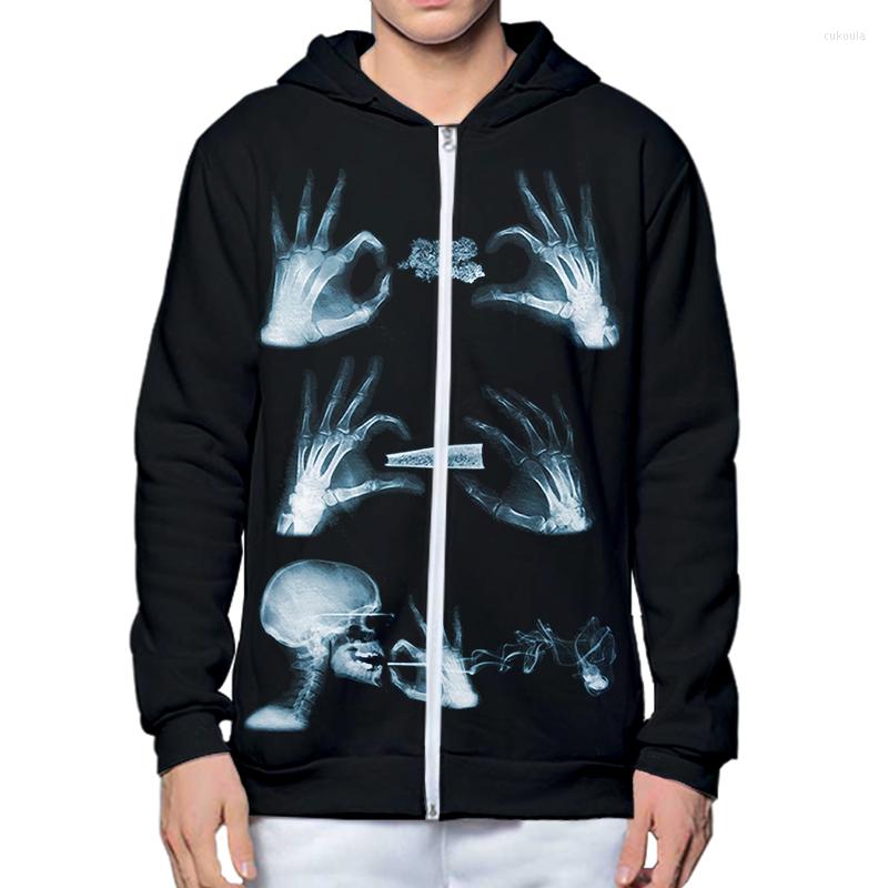 

Men's Hoodies Skull Tattoo X-ray 3D All Over Printed Fashion Men Hooded Sweatshirt Unisex Zip Pullover Casual Jacket Tracksuit, 00110
