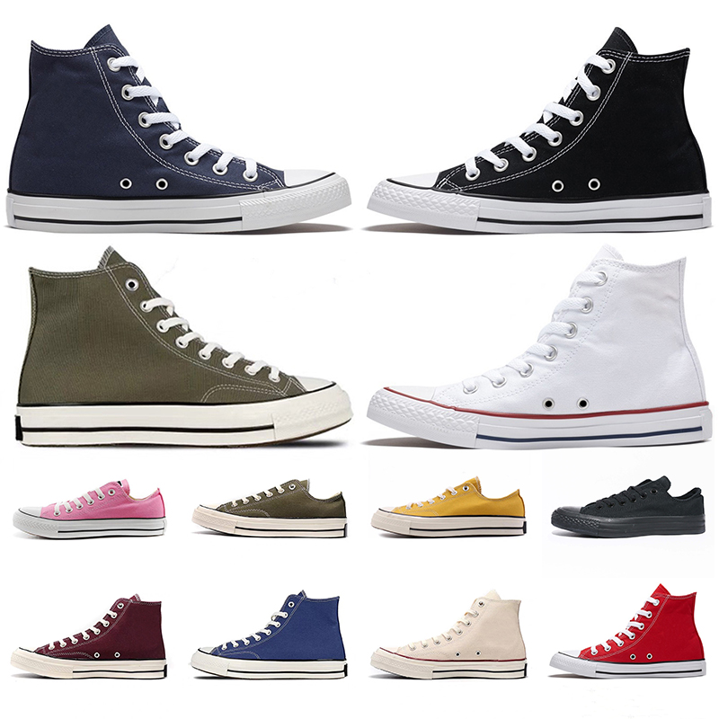 

Classic Casual Shoes Converse 1970s Men Women Designer Platform Canvans Shoe Converses High Low Triple White Black Blue Mens Outdoor Sneaker Trainers, #1