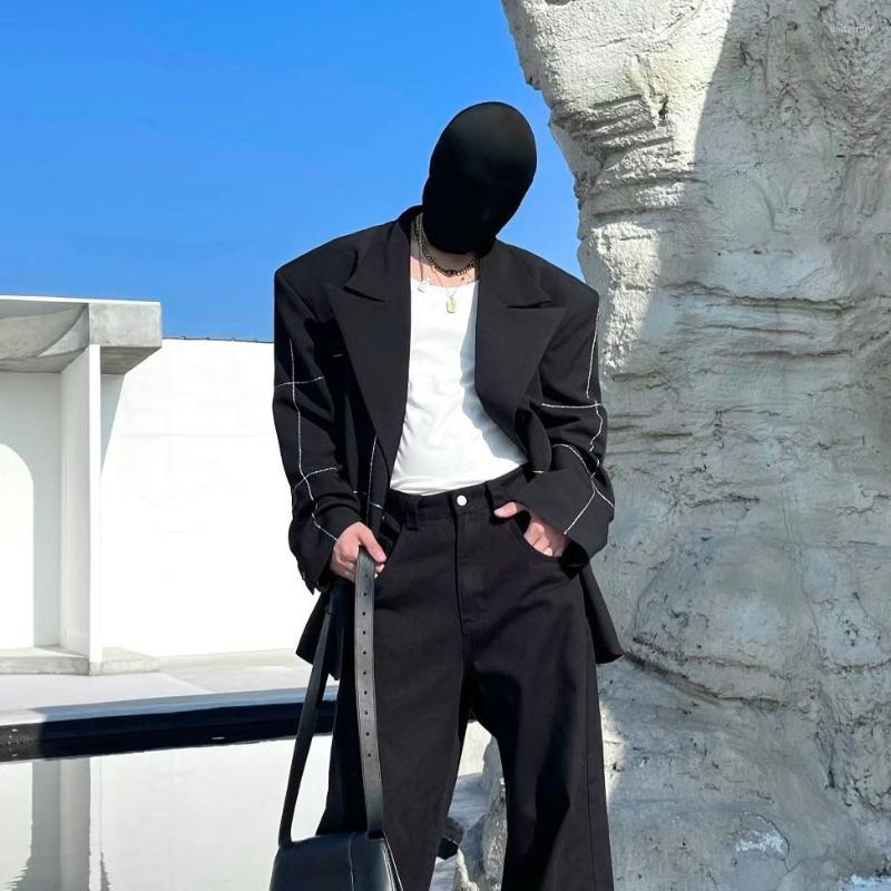 

Men's Jackets L09454 Fashion Men's Coats & 2022 Runway Luxury European Design Party Style Clothing, Picture shown