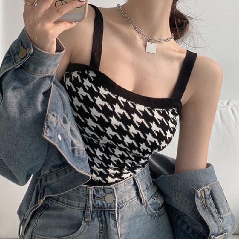 

Women's Tanks ITOOLIN 2022 Summer Vest Tops Women Camisole Fashion Casual Tube Top Sleeveless Strapless Ruched Slim Crop, Black