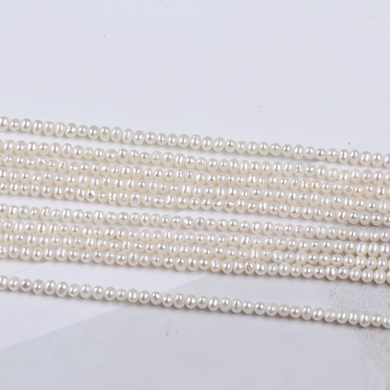 

Chains Wholesale 2.5-3mm Potato Shape Freshwater Pearl Strand For Women Jewelry Making