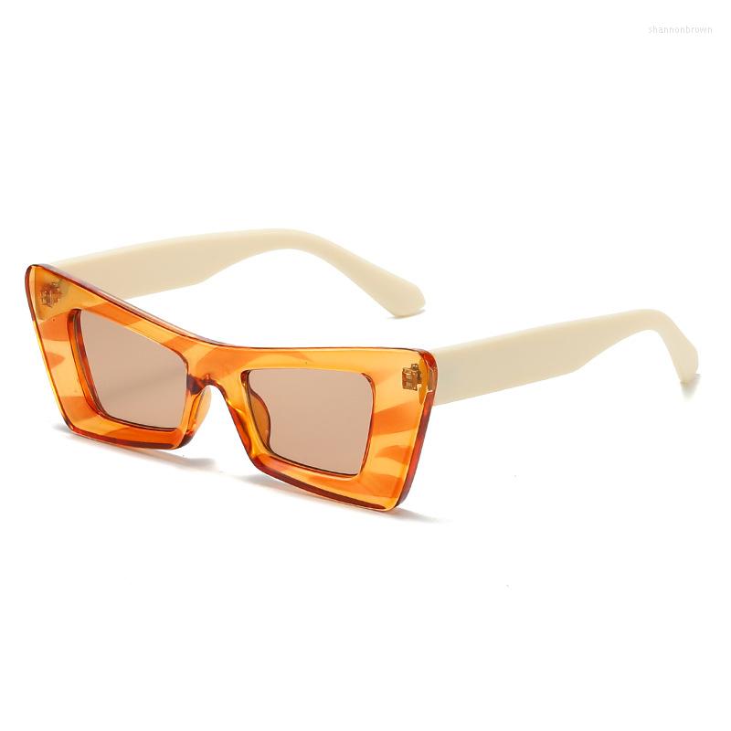 

Sunglasses Cute Fashion Women Square Insta Famour Glasses Designer Brand Shades UV400
