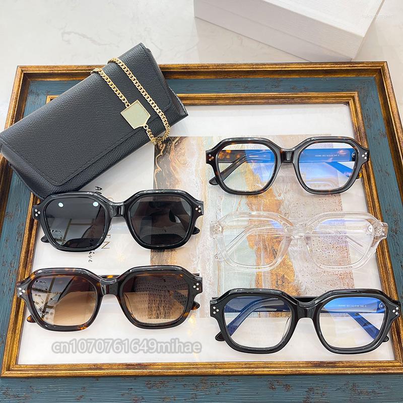 

Sunglasses 2022 Fashion Square Clear Lens 50096I PK Women Sports Brand Small Frame Sun Glasses Outdoor Retro