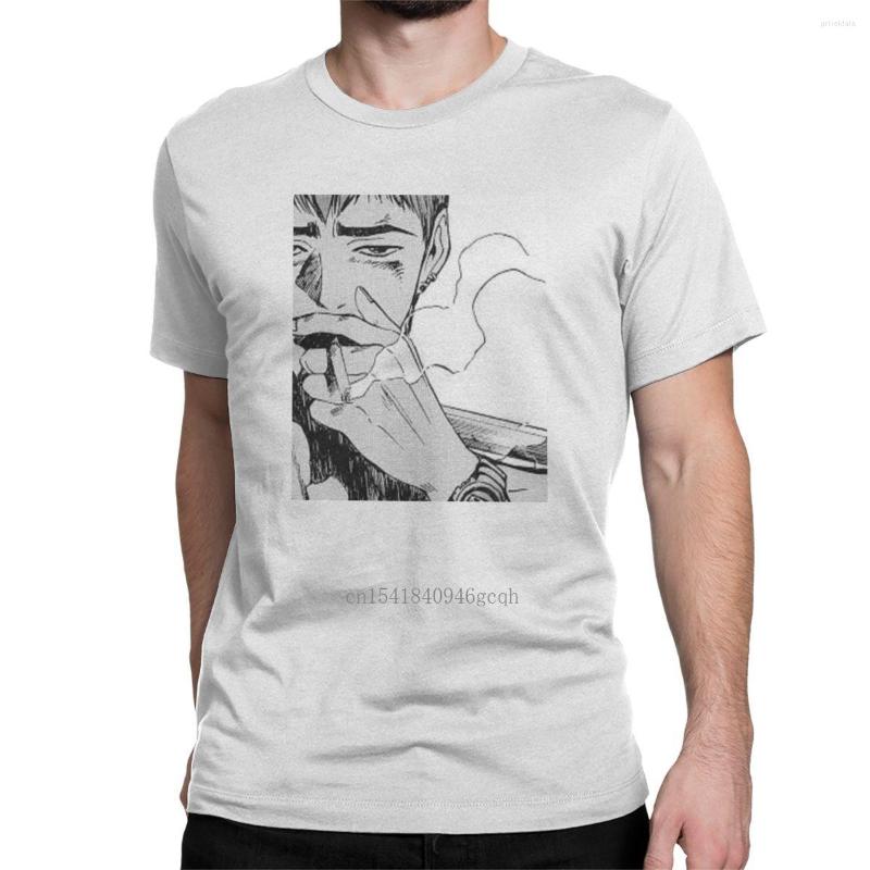 

Men' T Shirts Great Teacher Onizuka T-Shirt For Men Manga Japan Funny Pure Cotton Tees O Neck Short Sleeve Shirt Plus Size Tops, White