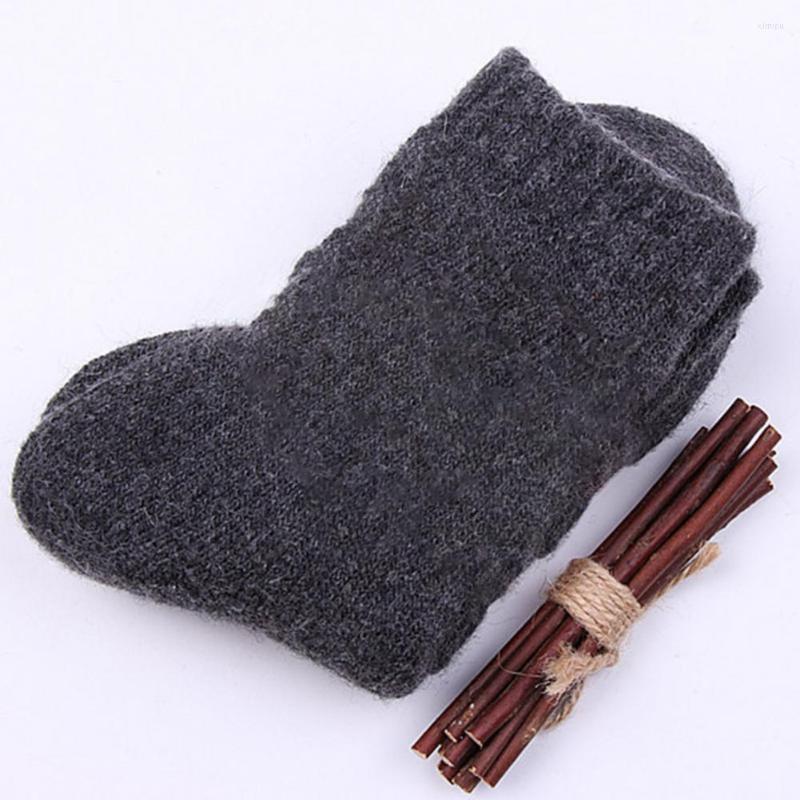 

Men's Socks Simple Warm Anti-Slip Men Women Winter Snow Fleece Lining Sweat-Wicking Thermal Daily Clothing, One size