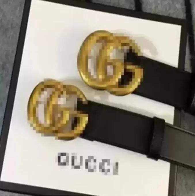 Ceinture de styliste en cuir véritable pour hommes et femmes, chaîne de grande qualité, de luxe, à la mode, noire, Double, 2022
