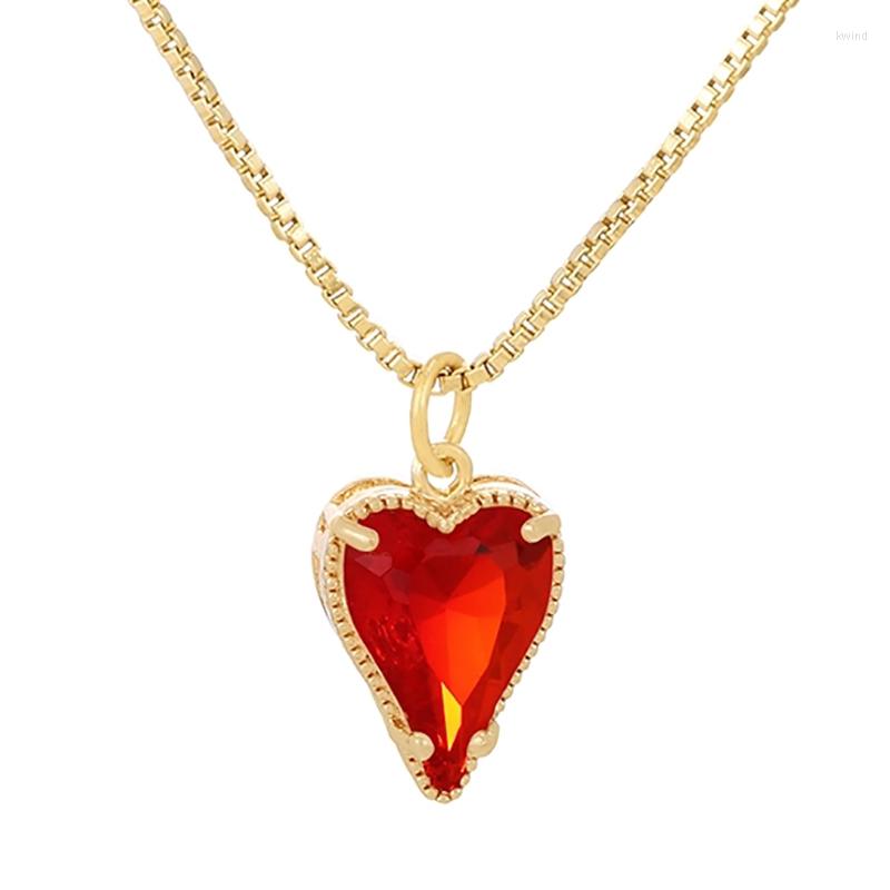 

Choker ZHINI Design Charming Color Crystal Geometric Triangle Pendant Necklaces For Women Statement Necklace Jewelry 2022 Collares