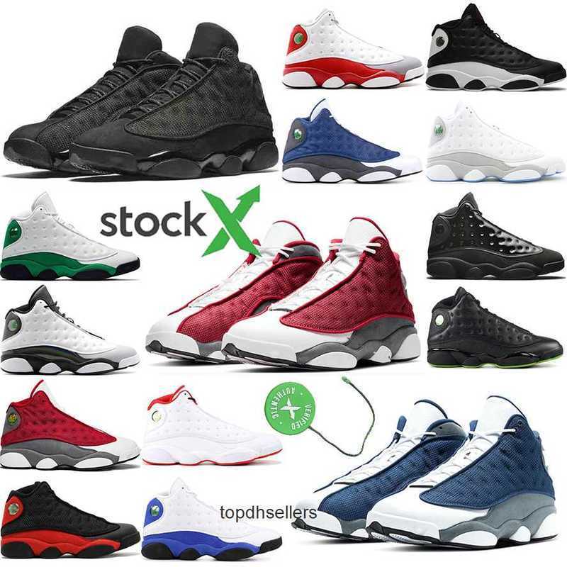

Basketball Shoes Women Sneakers Men Trainers Red Flint Black Court Purple Obsidian Luniversity Gold 2022 Jumpman 13 13S Houndstooth, Box