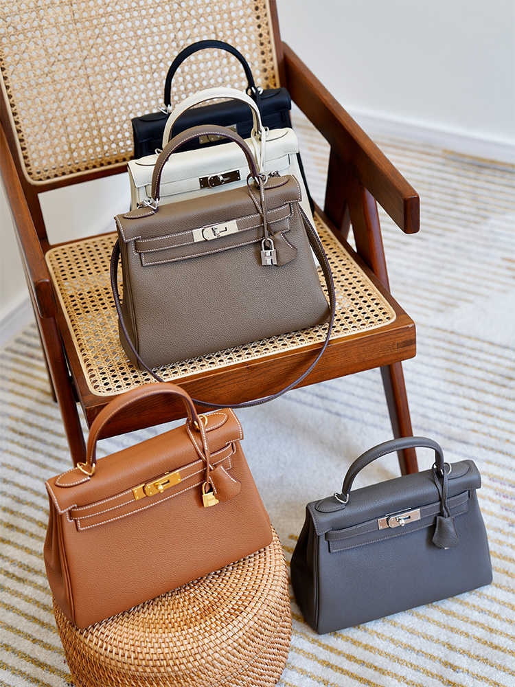 

Handheld Herme Designer Bags Togo leather wax thread hand sewn inner seam 28cm second-generation one shoulder cross Messenger Hand, Not for sale do not shoot