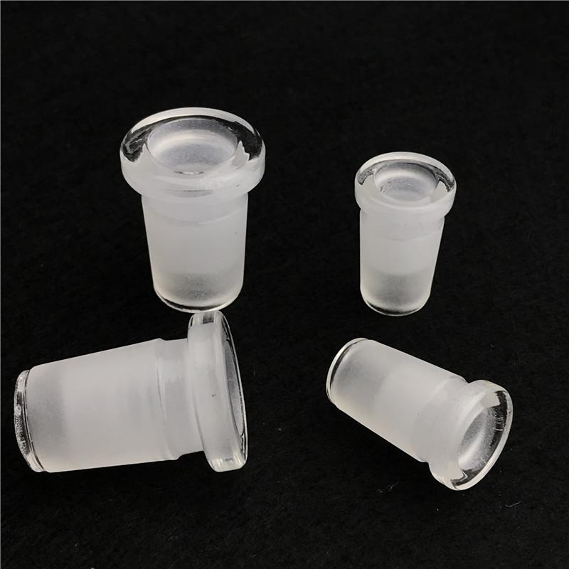 

Pipe Mini Glass Adapter 10mm Female to 14mm Male Smoking Pipes 18mm Two Style Forsted Mouth Joint Smoke Water Bong disposable shisha vape pen