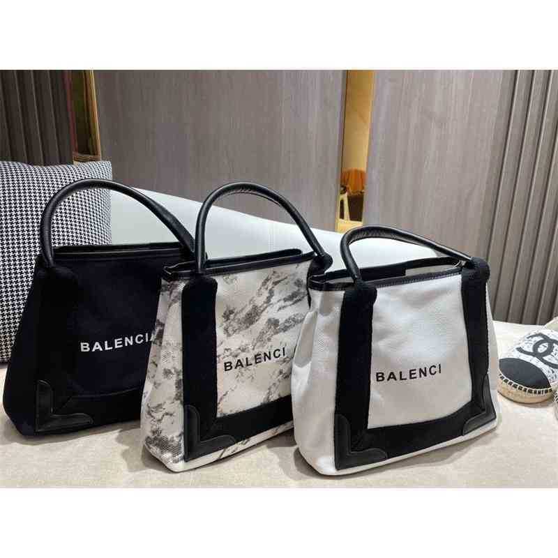 

Balenciga Bag B's Designer Paris High-capacity Handbags Travel Portable Shoulder Leisure Fashion Canvas Tote Shopping Women H323 KC8F, Decorative pattern