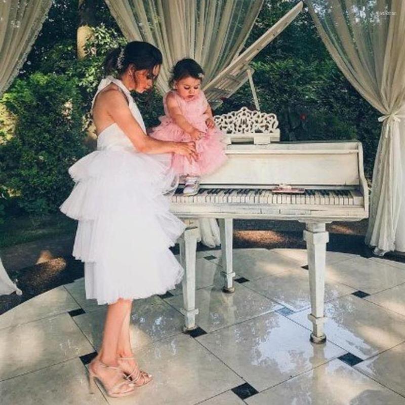 

Skirts Elegant White Tiered Tulle Zipper Waistline Women Chic Ruffle Ankle Length Tutu Formal Party Skirt Custom Any Color Free, Beige