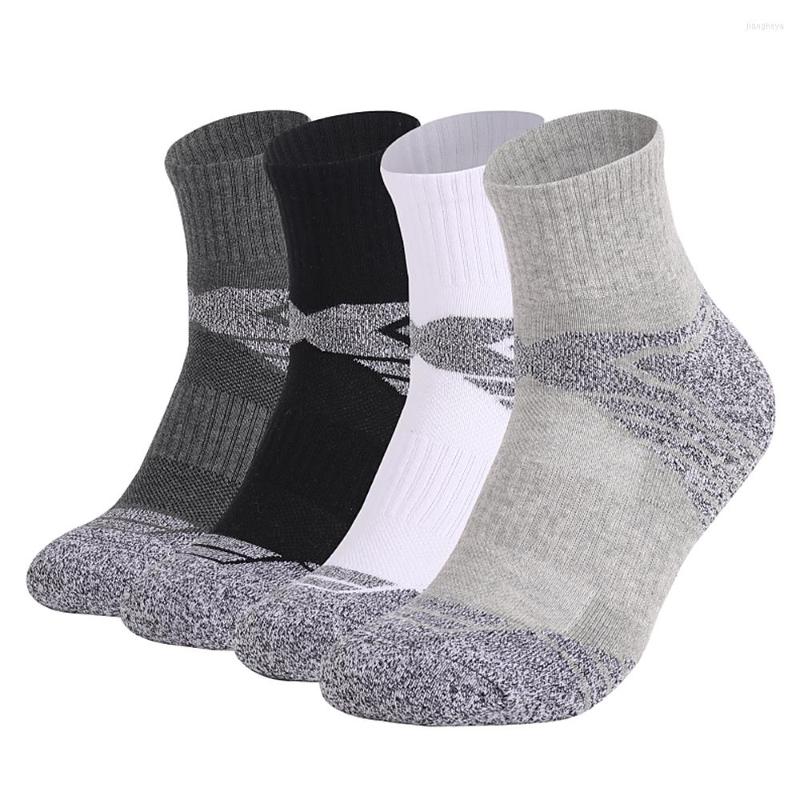

Sports Socks Men 3 Pairs Athletic Cotton Outdoor Casual Crew For Hiking Trekking Walking Climbing Running, White