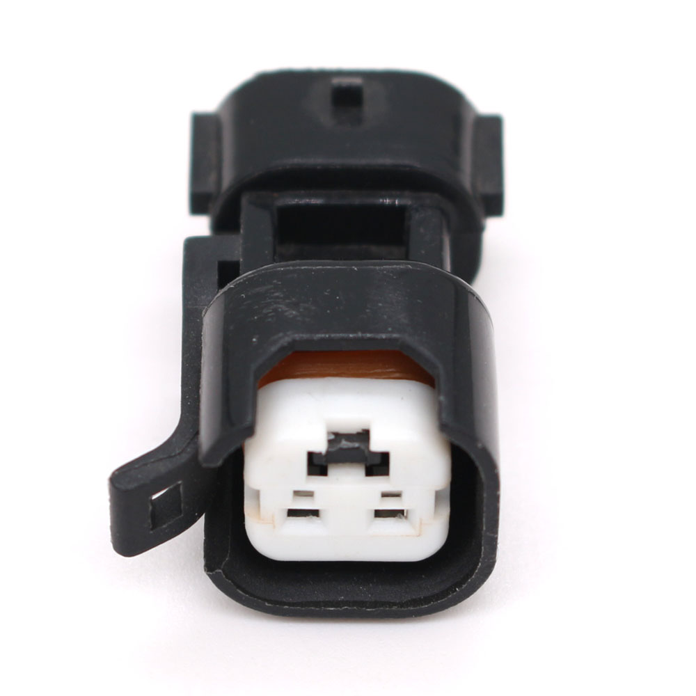 

ODM Black EV6 to Nippon D enso Wireless 2 Pin Fuel Injector Connector Adapter