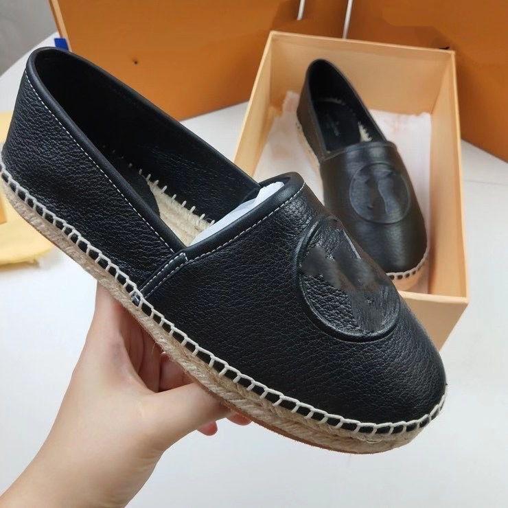 

Women 'S Mesh Shoe Casual Sneakers Leather Shoes Style Handmade Low-Top Espadrilles Fisherman Ladys Flat Slip-On Patent 35-41 Mjkjj002 l WZI