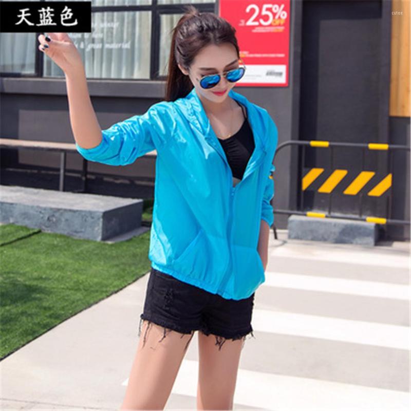 

Women's Trench Coats Summer Sun Suit Short Jacket Korean Version Of Long-sleeved Baseball Leisure Print HX6666, Hx6666-16