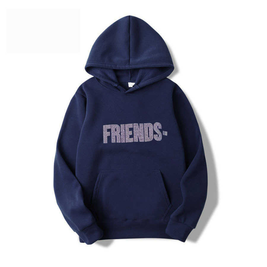 

Men' Hoody Vlo One Fashion Designer New York Black Friday Exclusive Print Hoodie Casual Top Hoodies Cotton Terry Pullover Friends