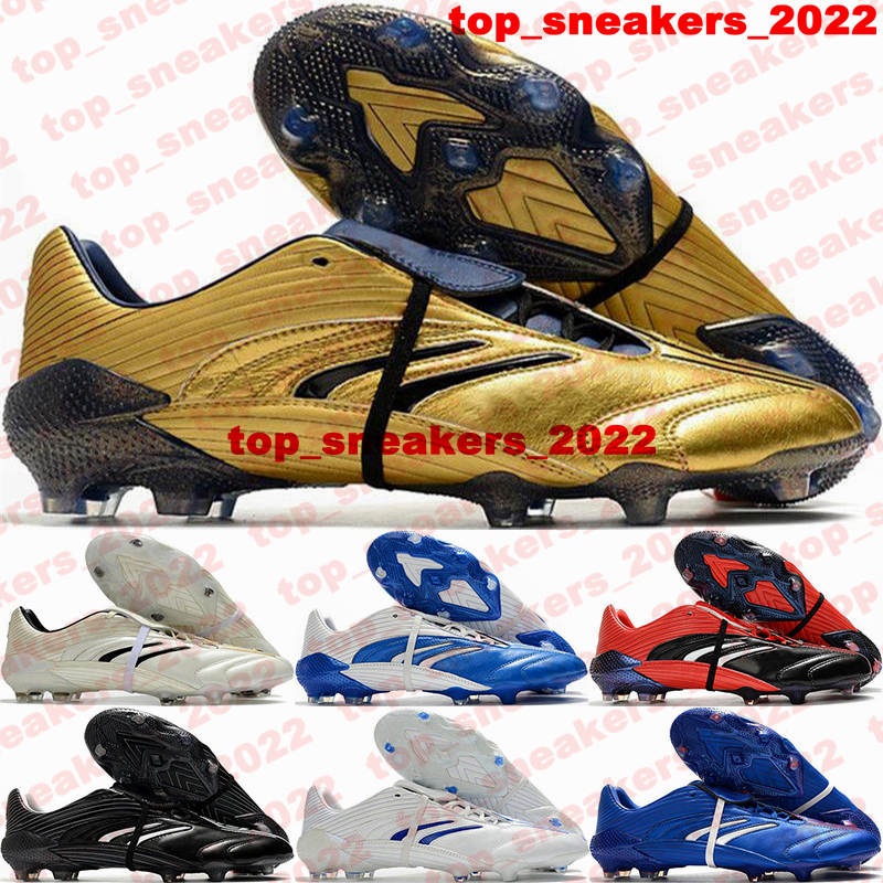 

Soccer Cleats Football Boots Size 12 Soccer Shoes Mens Predator Absolute 20 FG David Beckham Crampons Sneakers Chaussures Firm Ground Us12 botas de futbol Us 12 Eur 46