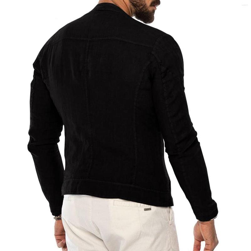 

Men's Casual Shirts Men's Daily Solid Color Cotton Linen Shirt Loose Lapel Long Sleeved T Turtle Western Tees Men Sport Short Sleeve, Black