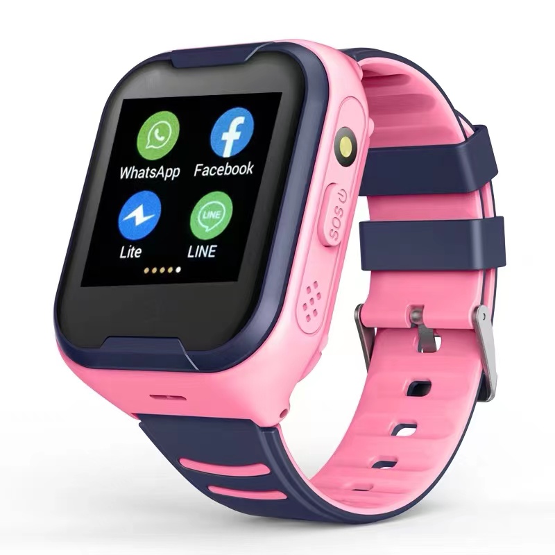 4G smart children's positioning phone watch primary school students can insert card video swimming in Hong Kong and Macao universal-image-816727878