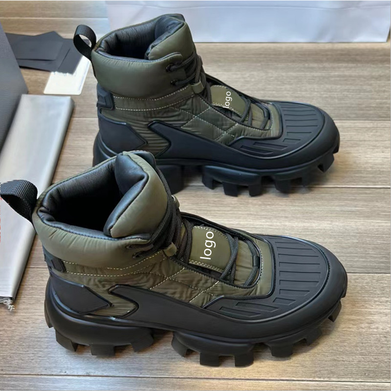 

Mountaineering Short Boots Designer Luxury Laureate Platform Fashion Top Quality Women's Boots Original Box, Grey