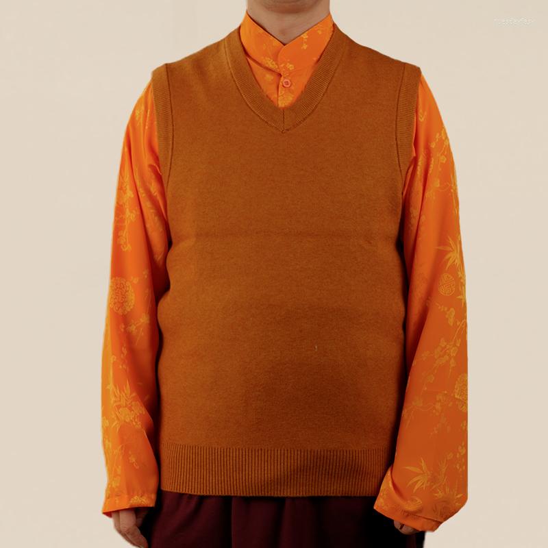 

Ethnic Clothing Wool Vest Lama Clothes Winter Tibetan Monk