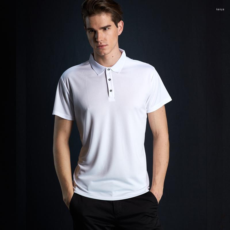 

Men's Polos MRMT 2022 Brand Men's T-shirt Quick Dry Polo Tee Shirts Solid Color Lapel Men T Man T-shirts For Male Tops Tees